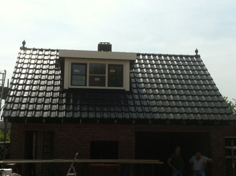 Realiseren nieuwe kap constructie